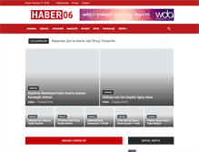 Tablet Screenshot of haber06.net